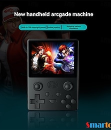 cheap -New X6 handheld game console for foreign trade dual joystick 3.5-inch screen game console playable PS1 GBA arcade simulator