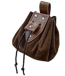 levne -Retro Středověké Renesanční Pouzdro na opasek Peněženka Viking Ranger Elfí Maškarní kostým Pánské Dámské Keltské Viking předvečer Všech svatých Karneval Plesová maškaráda Párty Renesanční jarmark LARP
