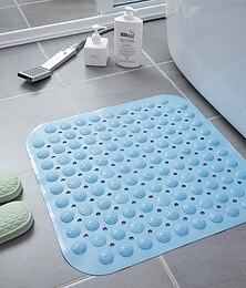 economico -tappetini doccia tappetino doccia in gomma con foro di scarico - tappetino vasca antiscivolo per bagno, antimuffa, ad asciugatura rapida, comodo e sicuro per bambini e anziani