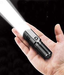 economico -impermeabile xhp50 torcia a led mini torcia usb ricaricabile zoom lanterna da pesca potente lampada da campeggio con luce flash tattica