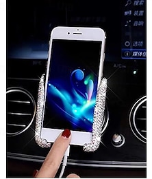 billiga -bil tuyere mobiltelefon fäste diamant gravitationsavkänning bilfäste uttag snäpp mobiltelefon säte