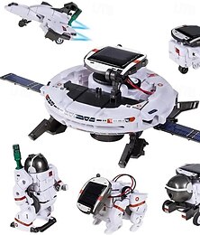 お買い得  -6イン1ソーラーロボットキットおもちゃギフト8 9 10 11 12 13歳の子供向け教育ビルディング科学実験セット誕生日子供男の子女の子ハロウィンクリスマス感謝祭のギフト