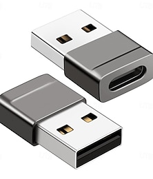 رخيصةأون -محول USB إلى نوع C للهاتف المحمول والكمبيوتر وشحن كابل بيانات السيارة