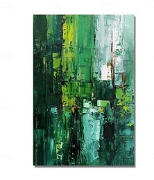 お買い得  -油絵 手作り 手描き 壁アート 抽象 キャンバス 絵画 ホームデコレーション 装飾 枠張り済み すぐに掛けられる