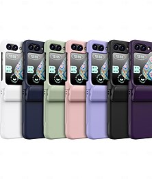 economico -telefono Custodia Per Samsung Galaxy Z Flip 7 Z Flip 5 Z Flip 4 Z Flip 3 Copertura Posteriore Slot per Carte Resistente agli urti Retrò PC