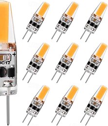 preiswerte -G4 LED Stiftsockel 10er Pack, 2W Bi-Pin Lampen, Ersatz für 20W Halogen, 12V Tageslichtweiß