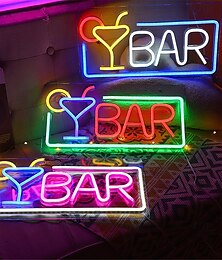 economico -oktoberfest bar luce dell'insegna al neon a led cocktail design creativo logo luci a led alimentate tramite usb decorazione della stanza delle feste per bar domestici club camera da letto lampada da parete artistica appesa usb 1pc