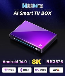 Недорогие -Android 11 и выше ТВ-бокс Заводской Аутлет H96 MAX RK3576 M9 8K 8K Cortex-A53 2GB 4GB 8GB 128Гб 32Гб 16Гб