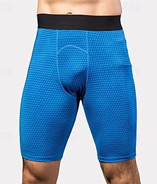 abordables -Hombre Pantalones Cortos Running Shorts de gimnasio Pantalones de chándal Bolsillo Cintura elástica Bermudas Exterior Deporte Deportivo Secado rápido Ligero Suave Maratón Corriendo Rutina de ejercicio