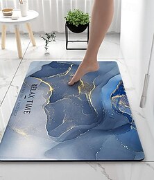 economico -tappetino da bagno in terra di diatomee antiscivolo super assorbente porta del WC tappetino ad asciugatura rapida tappetino per porta d'ingresso tappetino antiscivolo