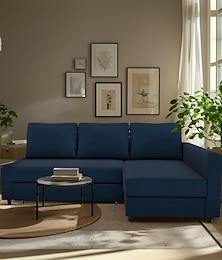 economico -Coperture per Divano ad Angolo Letto Forma L Colore Unito Coperture in Velluto