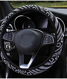 olcso -fyautoper új autó kormányburkolat etnikai levegő vászon belső gyűrű nélkül rugalmas fogantyúburkolat