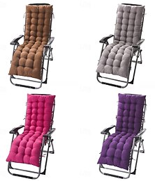 economico -cuscino per poltrona lounge trapuntato sedile a dondolo per esterni cuscino per chaise longue tappetino reclinabile cuscino reclinabile