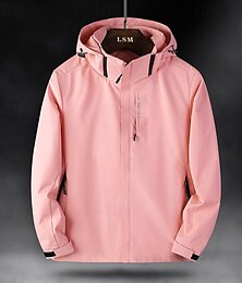 preiswerte -21Grams Damen Weiblich Skijacke Winter Draussen Draussen Wasserdicht Windundurchlässig Kapuzenshirt Schneemantel Skimantel Reisen Schwarz Weiß Rosa Purpur