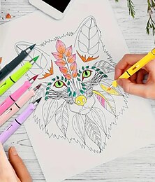 economico -12 matite colorate cancellabili in stile posizione di mina Le penne colorate per bambini non affilano le matite da disegno degli studenti