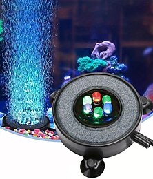 halpa -1kpl 1 W Vedenalaiset valaisimet Luova Vedenkestävä Monivärinen 100-240 V 6 LED-helmet