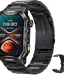economico -iMosi T26 Orologio intelligente 1.96 pollice Intelligente Guarda Bluetooth Monitoraggio della temperatura Pedometro Avviso di chiamata Compatibile con Android iOS Da donna Da uomo Chiamate in