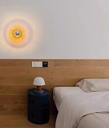 お買い得  -LED シーリングライト 温白色 1 ライト 5W モダン ラウンド ウォール スコンセ E12/E14 3000K 円形マウント照明器具 ヘッドボード装飾ランプ 寝室 リビングルーム 110-240V
