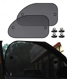 お買い得  -2個の車のサイドウィンドウサンシェード車の冷却ウィンドウカバーユニバーサル自動車交換品
