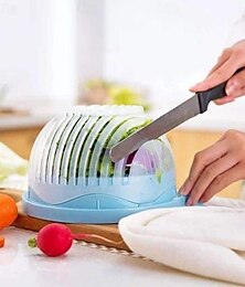 levne -ovoce  & kráječ zeleniny snadná mísa na salát a ovoce - ekologický, vhodný do myčky, perfektní pomocník do kuchyně pro rychlou přípravu jídel