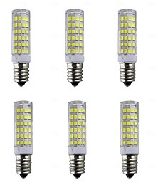 abordables -6 pièces e14 lumières de maïs 180lumens 7w 75led perles smd 2835 blanc chaud blanc 220 v 110 v