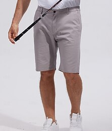 abordables -Homme Short de Golf Noir Rose Claire Rouge Bordeaux Bas Tenue de golf Vêtements Tenues Porter des vêtements