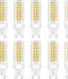billige -10 stk g9 led-pærer 9w tilsvarende 90w halogenpære 360 strålevinkelpærer som ikke flimrer