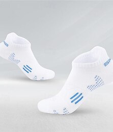 economico -Calze a compressione Calze sportive Calzini da corsa 1 paio Color Block Per uomo Calzini a tubo Traspirante Comodo Allenamento in palestra Pallacanestro Corsa Jogging Ciclismo Gli sport Color Block