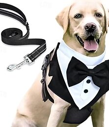 economico -Prodotti per cani Pettorine Guinzagli Smoking Damigella bambina Elegante Morbido Lavabile Comodo Halloween San Valentino Matrimonio Feste Ricevimento di matrimonio Abbigliamento per cani for Small