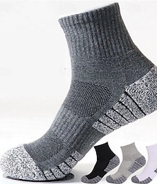 economico -calzini compressivi taglie forti calzini sportivi atletici calzini da corsa 1 paio di calzini a righe antiscivolo traspiranti che assorbono il sudore comodo allenamento in palestra calcio corsa