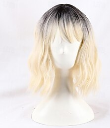 olcso -Joker 2 Harley Quinn cosplay paróka szintetikus haj Halloween cosplay party parókák