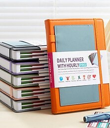 economico -pianificatore giornaliero pianificatore di produttività per notebook settimanale  & elenco delle cose da fare del libro degli appuntamenti del pianificatore mensile  & quaderno formato a5 1 pz