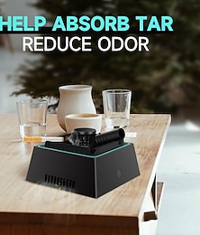 お買い得  -タバコの煙を除去する無煙灰皿 屋内用USB充電式空気清浄灰皿