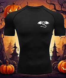 voordelige -Voor heren Compressieshirt Atletisch shirt Gymshirt Fitnessshirt Korte mouw T-shirt Casual Sportkleding Ademend Sneldrogend Zacht Fitness Sportschooltraining Hardlopen Sportkleding Sportkleding