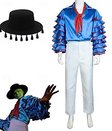 levne -Stanley Ipkiss Karneval Halenka / košile Kalhoty Klobouky Maska Horor Dospělé Pánské Karneval Plesová maškaráda Večírek Snadný karnevalový kostým Oblékněte se