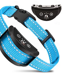 abordables -collier anti-aboiement étanche à super vibrations et à arrêt automatique - pas de choc, pas de mal, seulement l'amour de l'entraînement !
