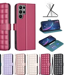 baratos -telefone Capinha Para Samsung Galaxy S25 Ultra S24 S23 S22 S21 Ultra Plus A55 A35 A25 A15 5G A54 A34 A14 A72 A52 A32 A22 A12 A53 A33 A23 A13 Capa traseira Capa para Cartão Wallet Com Suporte