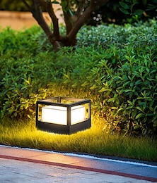 economico -illuminazione tradizionale del paesaggio per l'ingresso esterno, lampada da testa a colonna personalità, lanterna per palo esterno della porta d'ingresso, apparecchio per luci per palo esterno per