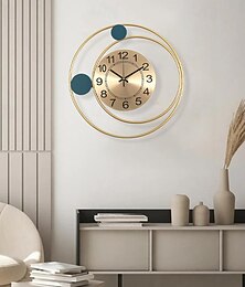 baratos -Relógio de parede moda decoração moderna personalidade criativa para decoração de quarto e escritório 42*42cm