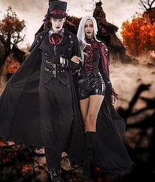 levne -páry cosplay upír kostýmy páry pánský film pro ženy cosplay cosplay kostým party černý kabát vesta kalhoty halloween karnevalová maškaráda
