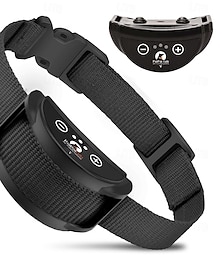 economico -Addestramento del cane Collare anti corteccia Collare antiurto Dispositivo anti-corteccia Semplice Cane Orologi multiuso Prodotti per cani Prodotti per gatti Animali domestici Impermeabile Anti