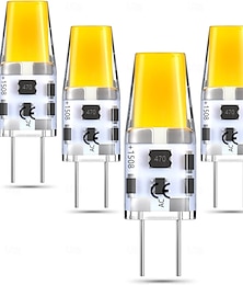 olcso -g6.35 bi-pin jc típusú 4w-os led cob izzó ac/dc 12v szekrény alá mennyezeti asztal függő csillár kiemelő lámpák