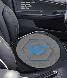 Недорогие -Вращающаяся на 360 градусов подушка сиденья для автомобиля, вращающаяся подушка сиденья для пожилых людей для автомобиля, вращающаяся на 360 градусов нескользящая подушка автомобильного сиденья