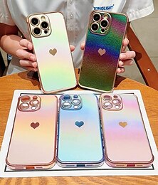 olcso -telefon Ügy Kompatibilitás iPhone 16 15 14 Pro Max Plus iPhone 13 12 11 Pro Max Fekete tok Bling Glitter Shiny Ütésálló TPU Galvanizálás