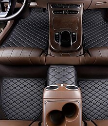 economico -Tappetini per auto, resistenti e impermeabili, set di tappetini universali per auto, per una migliore protezione degli interni