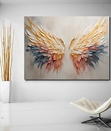 preiswerte -Ölgemälde handgefertigt handgemalt Wandkunst abstrakte Messer Malerei Landschaft grau Wohndekoration Dekor gerollt Leinwand kein Rahmen ungedehnt
