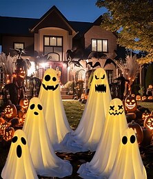 economico -Fantasma Accensione / Spegnimento Halloween Batterie AA alimentate 1 pc