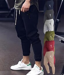 olcso -Férfi Tréningnadrág Sportos nadrág GYM nadrág Zseb Zsinór Elasztikus derékpánt Nadrágok Szabadtéri Sport & Szabadtéri Sport Ősz Légáteresztő Mekano Maraton Futás Edzés Szabott sportruházat