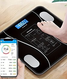 economico -La bilancia intelligente per il grasso corporeo wireless misura con precisione i parametri di salute del grasso corporeo a casa