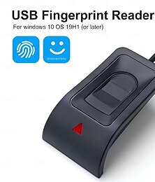 Недорогие -USB-считыватель отпечатков пальцев, отпечаток пальца для Windows 10/11, Windows Hello, автоматическая установка драйвера Plug-and-Play